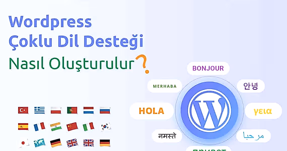 Wordpress'de çoklu dil ekleme  wordpress çoklu dil desteği nasıl yapılır? Wordpress Tema Türkçeleştirme Hizmeti